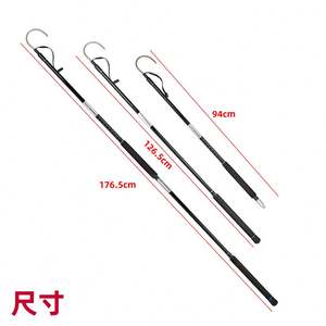 3 Sections Gaff de pêche 180cm Big Game <span class=keywords><strong>Thon</strong></span> Fishing Trolling Hook Spear Gaff Portable Boat Tackle Fishing Equipment - Product Image 6