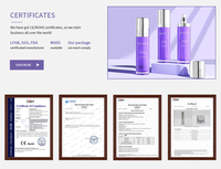 Emballage en gros pour pots de beurre corporel, emballage cosmétique de luxe en plastique pour contenants de gommage corporel, pots de beurre corporel