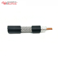 CCA BC cobre LMR400 Cable Coaxial de baja pérdida RG8 CNT400 KSR400 7DFb chaqueta de PVC 3G 4G WiFi Ham Radio antena Cable de comunicación