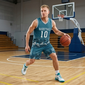 Set Personalizzato di Maglie da Basket Fanshi con Stampa in Sublimazione, Nome e Numero Personalizzati per Competizioni - Product Image 6