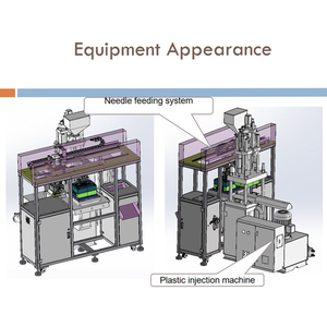 เครื่องผลิตเข็มเก็บเลือดอัตโนมัติความเร็วสูง อุปกรณ์ฉีดพลาสติก - Product Image 2