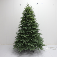 Prix d'usine, arbres de Noël artificiels pré-éclairés, sans odeur, en PE réaliste, de 4, 5, 6 et 7 pieds