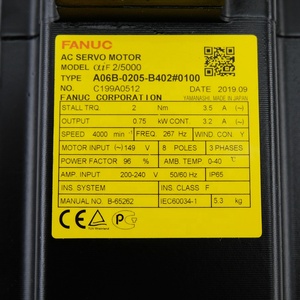 Fanuc A06B-0205-B402 # Motor de CA 0100 - Product Image 3