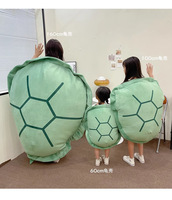 Coussin en peluche en forme de coquille de tortue DOULUO, costume pour enfants, Noël, Halloween