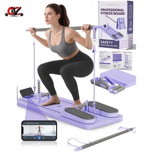 Equipo de Pilates Plegable de Alta Gama con Temporizador, Personalizable, Accesorios Multifuncionales para Gimnasio, Tabla de Ejercicios Abdominales - Product Image 1