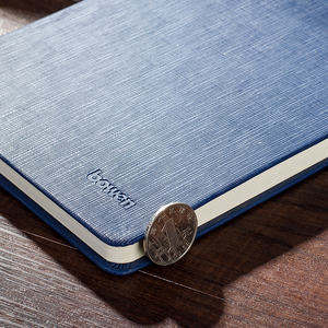 A5/B5 Custom Printed PU Leather Business <b>Notebook</b> Premium ing Executive Office Planner Corporate Meetings Journal - Product Image 4