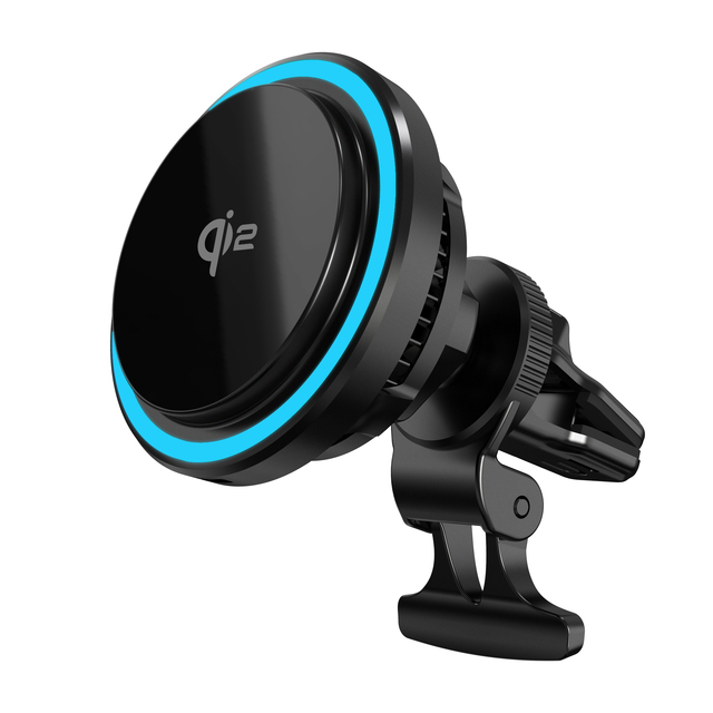 Qi2 15W Fast Wireless Charging for iPhone 16/15 Wireless Car Charger Phone Holder Stand Car Mount Car Wireless Charger