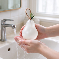 Savon parfumé en forme de poire Brinelume « A Pear Delight », parfum de poire juteuse, bain de bien-être