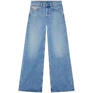 Pantalones Vaqueros Anchos Desgastados de Estilo Vintage para Mujer, Venta al por Mayor, Alta Calidad, Sexy, Casuales, 2025 - Product Image 5