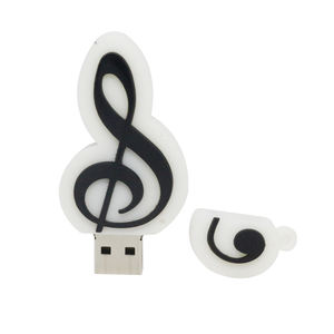 แฟลชไดรฟ์3.0และ2.0 USB PVC โน้ตดนตรีและดนตรีสำหรับสินค้าโปรโมชั่น - Product Image 6