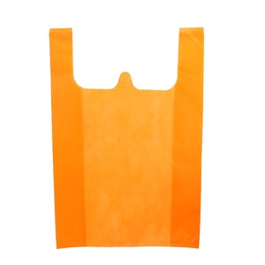 2018 fábrica de china barato de compras no tejido t camisa chaleco bolsa la bolsa de la camiseta - Product Image 2