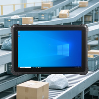 Tabletas Resistentes para Computación de Borde con Windows/Linux, Servicio OEM/ODM, Terminal Portátil con Huella Dactilar, RS-485/USB/RJ45