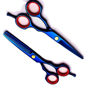Ciseaux de coiffure professionnels OEM ASAP en acier inoxydable à haute teneur en carbone, ciseaux de barbier, ciseaux de coupe de cheveux pour salon, logo personnalisé - Product Image 1