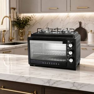 Cuisinière et four à gaz verticaux multifonctionnels OEM ODM avec fenêtre de visualisation pour boulangers à domicile - Product Image 4