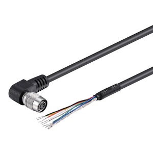 用于电子应用的工业相机电缆，带 6 针 Hirose 连接器至 1 针公头 IO - Product Image 1