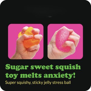 <span class=keywords><strong>Jouet</strong></span> anti-stress en caoutchouc souple Schylling Needoh, cube en plastique sensoriel à presser pour filles - Product Image 1