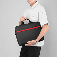 Bolsa para Computadora Portátil de 15.6 Pulgadas Personalizada a Precio Económico, Funda Impermeable para Laptop, Bolsa de Hombro para Hombre y Mujer