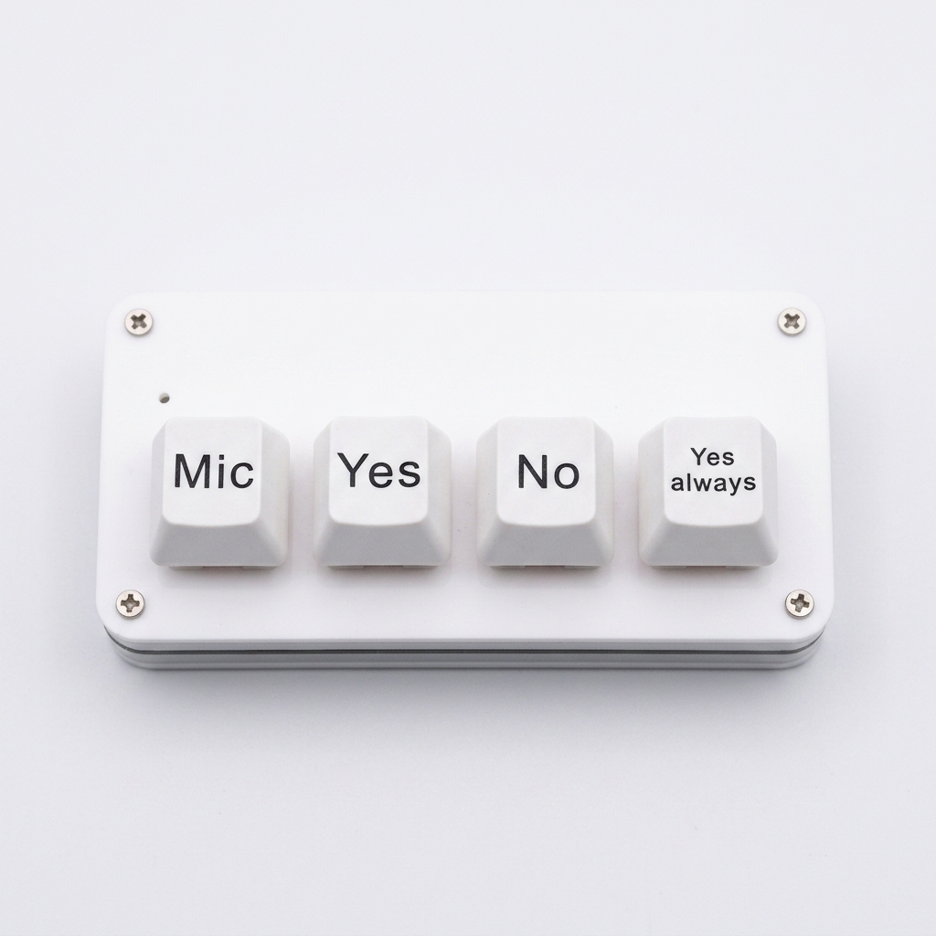 White 4 keys