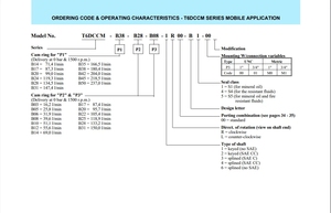ปั๊มใบพัดแบบดิสเพลสเมนต์บวกหลายขั้นตอน รุ่น T6DDC-035-017-003-1R00-A10 ชุดประกอบไฮดรอลิก 3 ขั้นตอน 35gpm 17gpm 3gpm - Product Image 6
