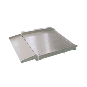 2T 3T Abnehmbare Rampen boden waage Langlebige digitale Boden waage HOLD-Funktion Kohlenstoffstahl-Boden waage - Product Image 1