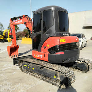 High end brand Japan Kubota KX155 5ton used mini excavator EPA CE certificate second hand <b>home</b> digger - Product Image 5