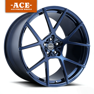 Jantes forgées ACE, noir satiné, 5x110, 5x112, 5x114.3, 5*120, jantes en alliage pour voitures particulières, pour Tesla, Porsche, BMW, Audi, Mercedes, Mustang - Product Image 5