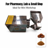 Petite machine à poudre compacte, broyeur à herbes pour la fabrication de poudre fine de ginseng, ganoderma, maca, piment, sucre, sel