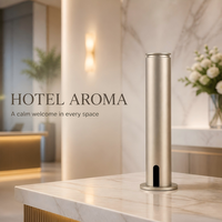Diffuseur d'arômes vertical sans fil, capacité 100 ml, application multi-scénarios, contrôle sans fil, pulvérisation de parfum programmable
