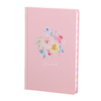 Impression personnalisée de journaux floraux, journaux à motifs personnalisés imprimés à l'intérieur