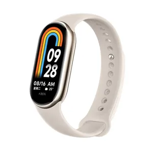 Новые оригинальные Смарт-часы xiaomi mi band 8 xiaomi mi band 8 mi band 8 xiaomi amooled экран 5ATM водонепроницаемые Смарт-часы