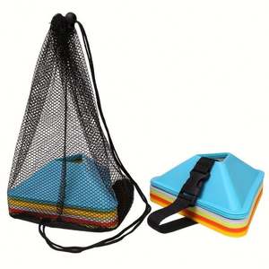 Disque de marquage triangulaire, nouveau design, équipement d'entraînement de football, cônes de football pour l'entraînement d'agilité - Product Image 4