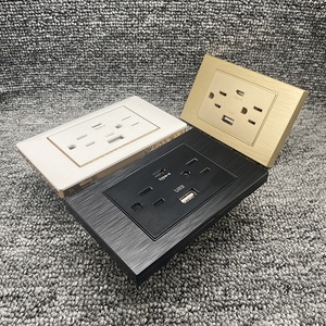 Enchufe Universal Tipo 146 de 3 Orificios, Estándar Schuko para UE, Reino Unido y EE. UU., Interruptor de Pared para Muebles y Gabinetes - Product Image 2