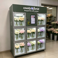 Distributeur automatique de bouquets JOYVEND/Distributeur automatique en libre-service 24h/24 pour bouquets floraux/mquina De Venda Automtica De Flores