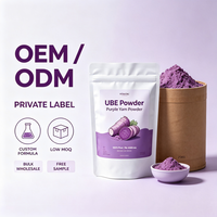 OEM Instant UBE Powder Water Soluble Purple Yam Powder With Natural Anthocyanin for Beverage & Bakery Applications