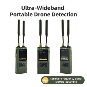 <span class=keywords><strong>D</strong></span>étecteur de drones à bande ultra large 100-8000 MHz, <span class=keywords><strong>d</strong></span>étection de signal RF UAV portable pour DJI Autel FPV avec capture vidéo - Product Image 1