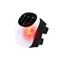 Nowcosy Air Compression Knie massage gerät Vibrations massage, wiederauf lad bares USB-Knie massage gerät mit LED-Bildschirm und Heizung