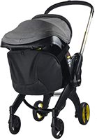 Sac à Langer de Luxe Purorigin pour Maman, Grande Capacité, Organisateur de Poussette Bébé avec Siège Auto, Universel pour Doona, Matière Nylon