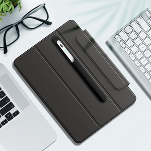 Dễ dàng sử dụng Apple Pencil 2nd Silicone Trường hợp với chất kết dính trở lại Tương thích với Ipad bàn phím ma thuật & bảo vệ bao gồm - Product Image 1