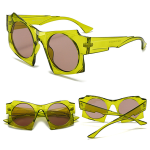 Dl Kính 2024 tương lai vuông BAT Kính mắt không thường xuyên khung High End lunettes UV bảo vệ Kính mát thời trang tùy chỉnh - Product Image 3