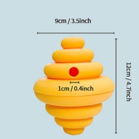Juguete Indestructible para Perros, Dispensador de Golosinas de Silicona con Cuerda de Algodón, Juguete Interactivo para Jugar a Tira y Afloja, Juguete para Masticar para Perros Pequeños y Medianos - Product Image 6