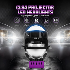 Nueva llegada <span class=keywords><strong>Super</strong></span> brillante 126W 6500K Hi/LO Beam 3 pulgadas Bi Led proyector lente faro con láser Led proyector faro para coche - Product Image 2