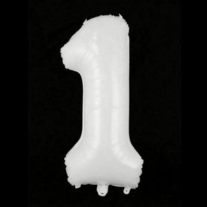 Globos de Número de Cumpleaños Blancos de 32 Pulgadas, Directo de Fábrica, Decoraciones para Fiestas - Product Image 2