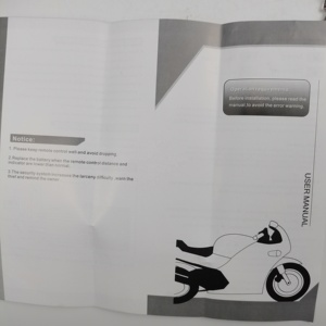 安全无线摩托车mp3音频报警系统 - Product Image 5