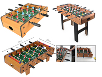 Jeu de table en bois populaire fabriqué en usine Mini jeu de table de baby-foot Jeu amusant pour la famille