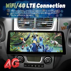 Écran 12,3 pouces Android 15 Lecteur vidéo de voiture Radio Stéréo pour KIA Sportage 2004-2010 GPS Multimédia Carplay Autoradio - Product Image 6