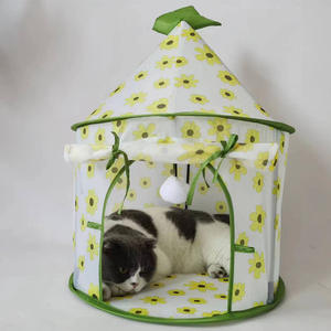 Nieuw Huisdierenspeelgoed Spring Rond En Speel Met De Kattenstoktunnel Tent Combo Kattentunnel - Product Image 6