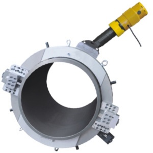 E-work OCE275 Automatic <b>Split</b> No Pipe Cold Cutting Beveling <b>Machine</b> for OD125-275mm Pipes 220V Energy Saving - Product Image 3