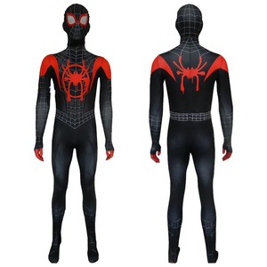 <span class=keywords><strong>Ensemble</strong></span> de costumes de super-héros pour enfants, inspiré des films et séries TV, pour Halloween, noir et rouge, <span class=keywords><strong>Spiderman</strong></span>, cosplay, comprend un haut en polyester - Product Image 6