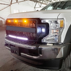 Parrilla Delantera para Auto, Parrilla Deportiva para Ford F250 F350 F450 2021-2022, Kit de Carrocería, Accesorios para Auto - Product Image 4
