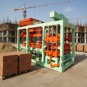 Macchina per la Produzione di Mattoni SHUNYA QT6-15, Completamente Automatica per Blocchi di Cemento - Product Image 2